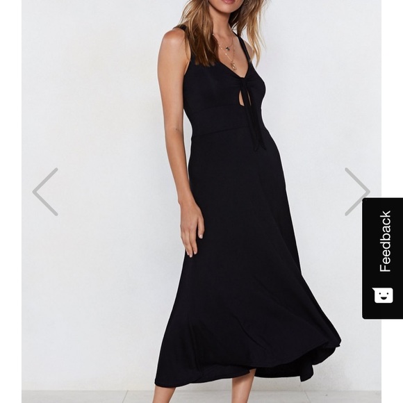 Nasty Gal Black Dress - Picture 5 of 6